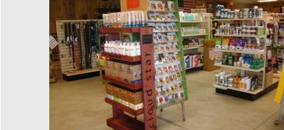 Nickel Plate Mills in Erie, PA carries pet food, supplies and care products.